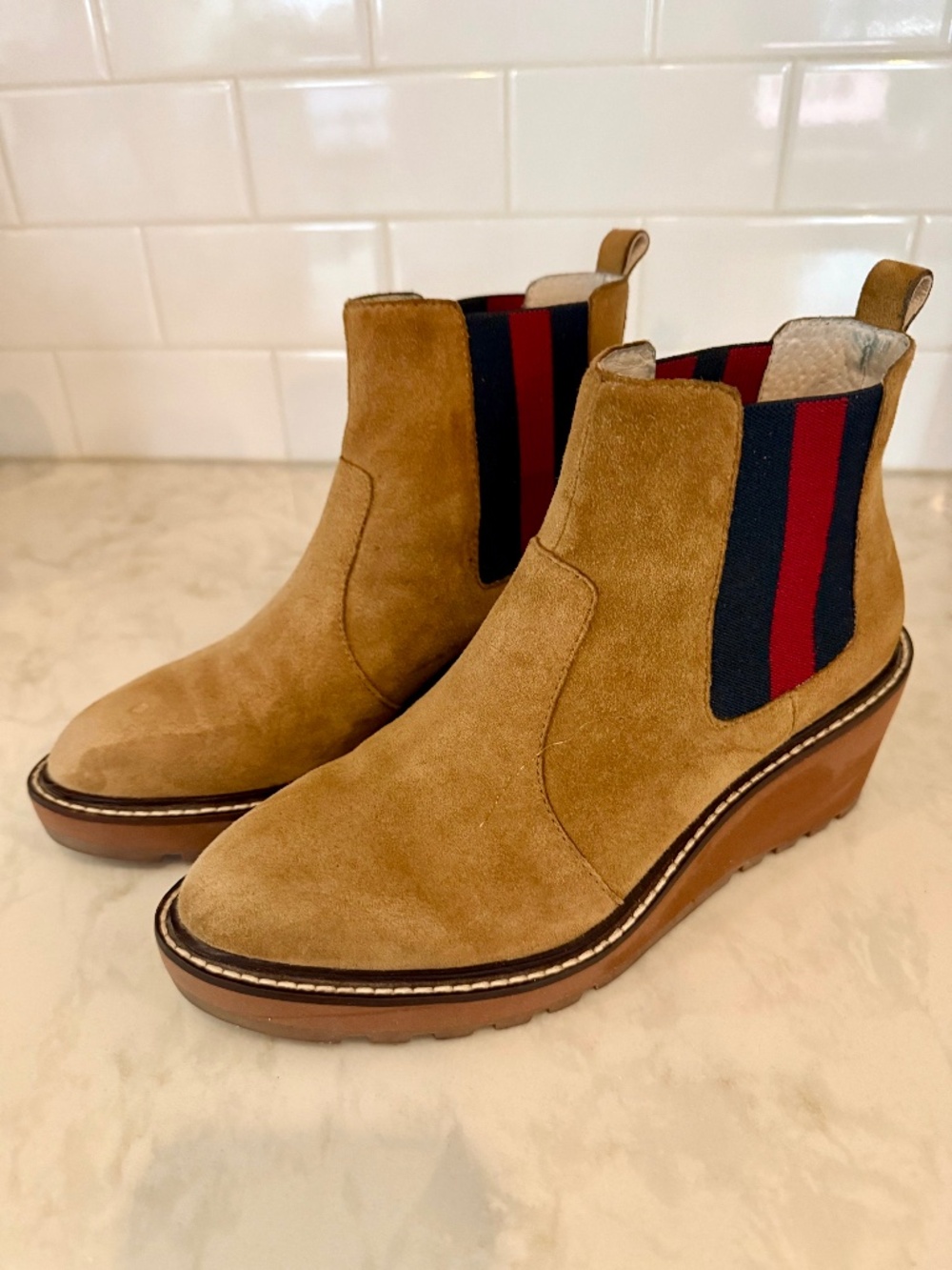 Cecelia New York Gemma Wedge Booties